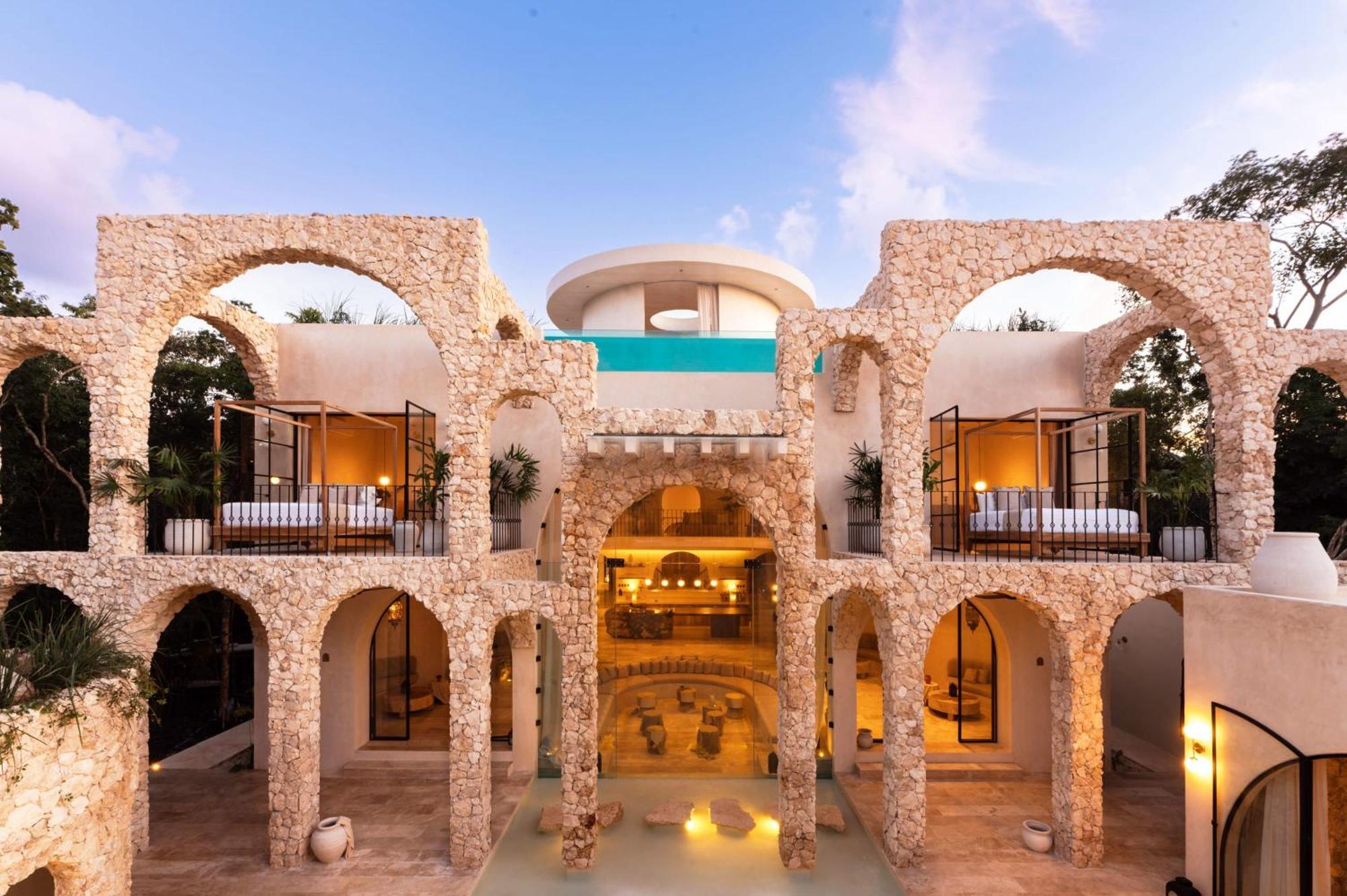 Casa Arka - Palacial Sanctuary For Group Retreats Тулум Екстериор снимка